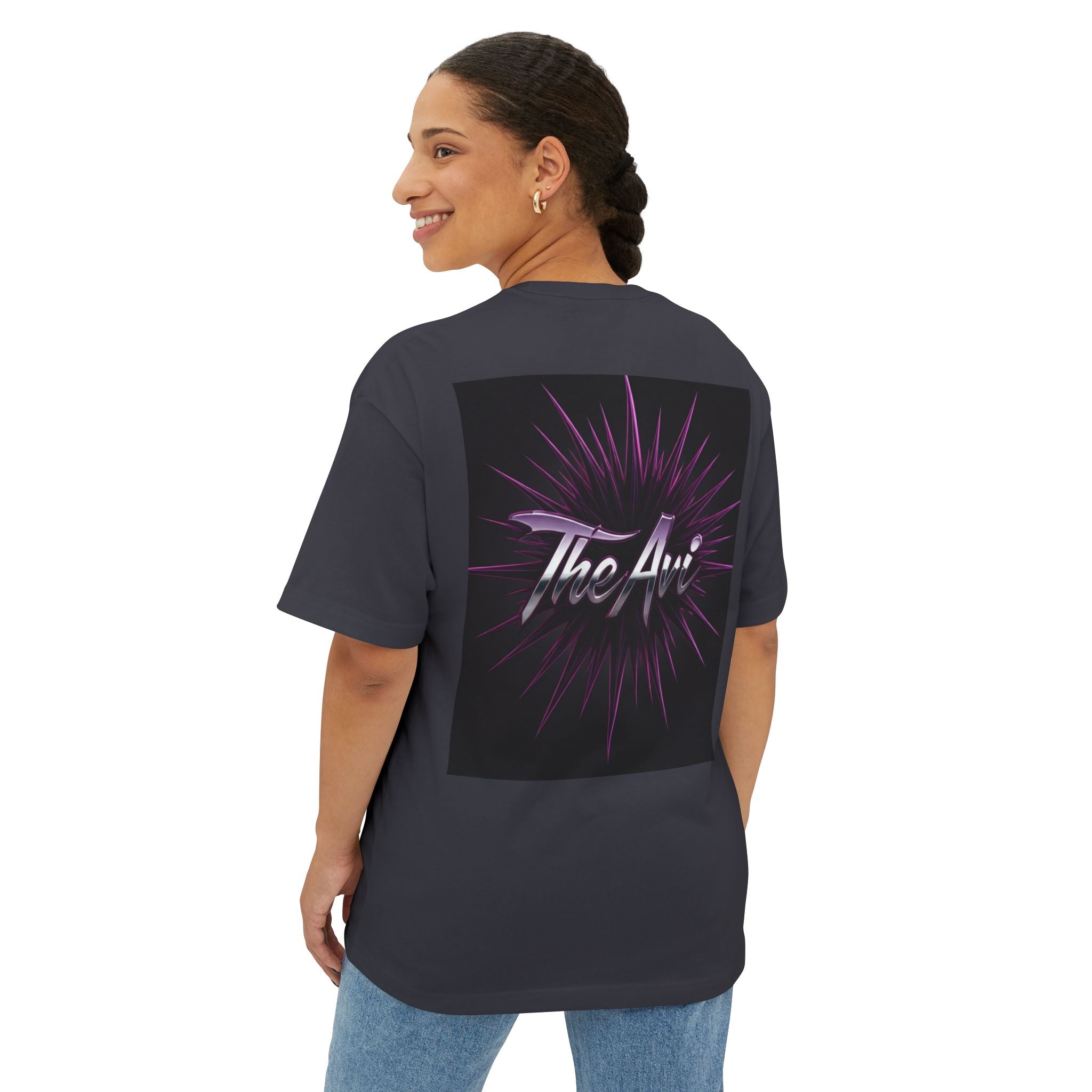Gothic Oversized Tee - Bold Night Life Casuals