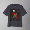 Gothic Oversized Tee - Bold Night Life Casuals